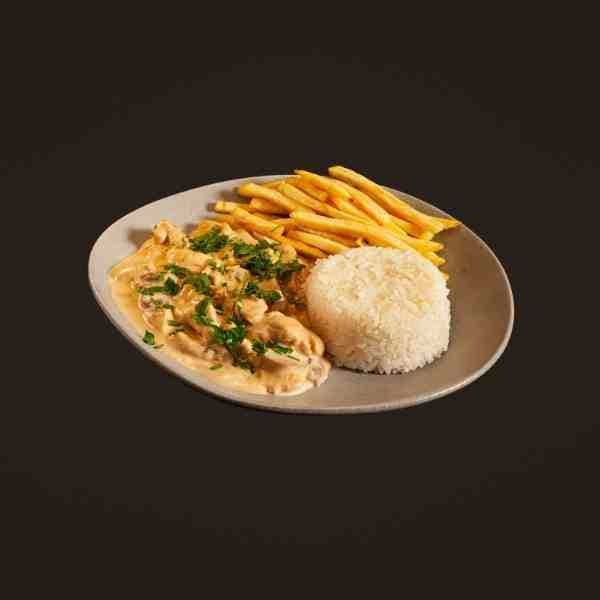Menu Strogonoff Frango