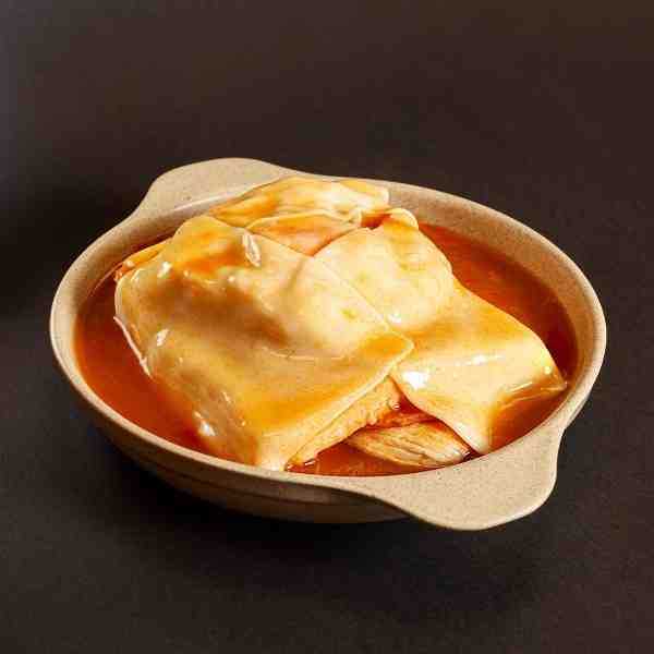 Menu Francesinha Frango